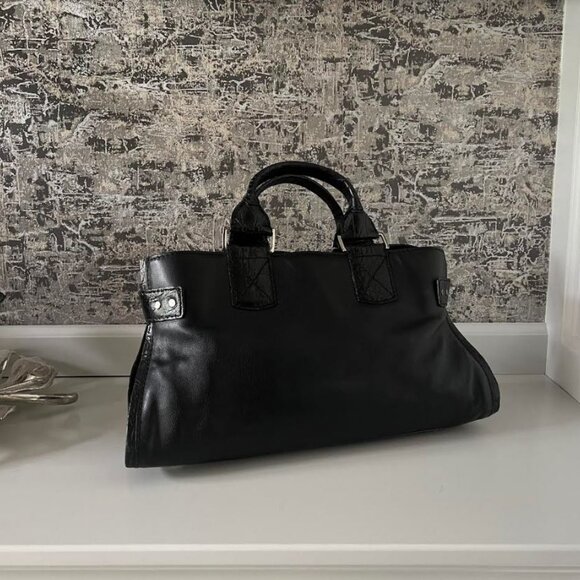 VBH "VAGABOND" LEATHER CROCODILE COMBO HANDBAG SATCHEL CARRY ON - Picture 4 of 15